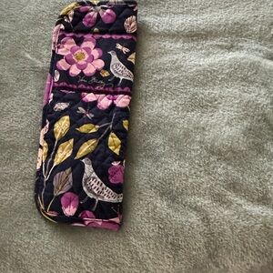 Vera Bradley floral curling and flat iron cover